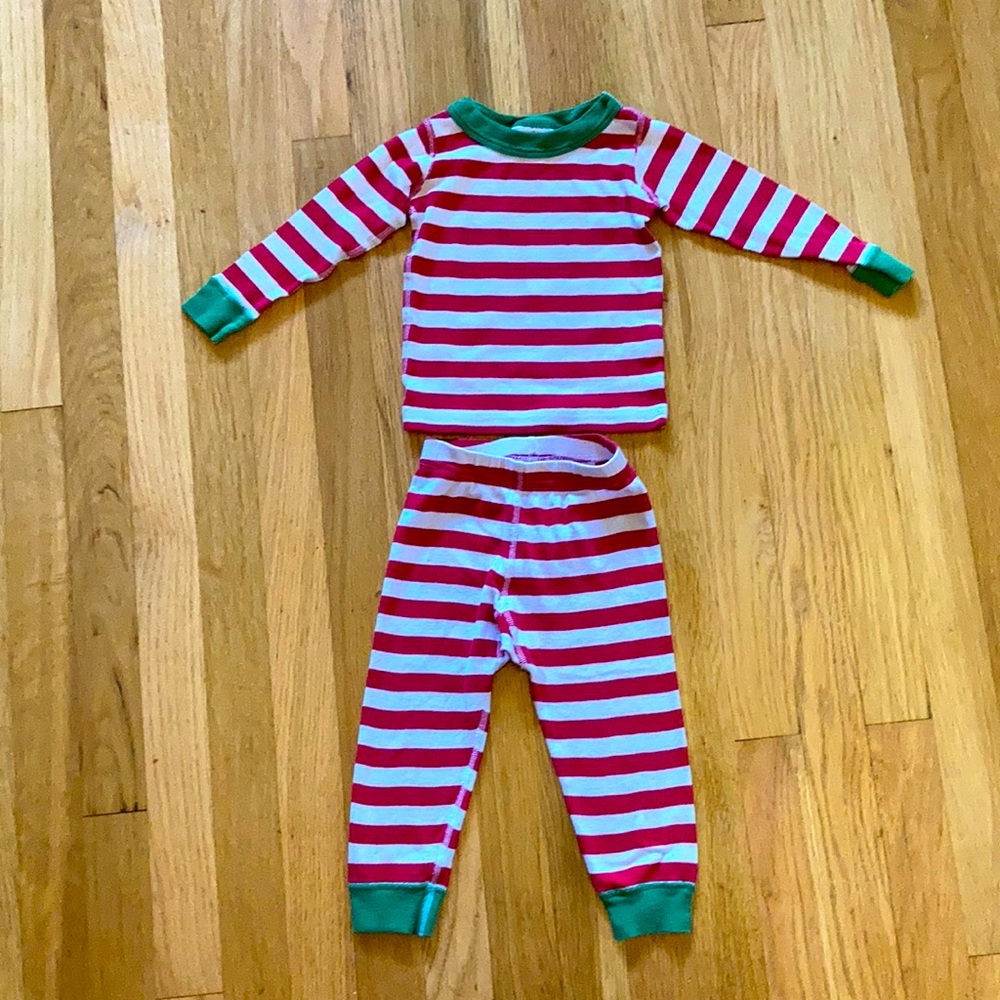 Hanna Andersson 80 18-24 month Organic Cotton Christmas pajamas SOLD OUT ONLINE!